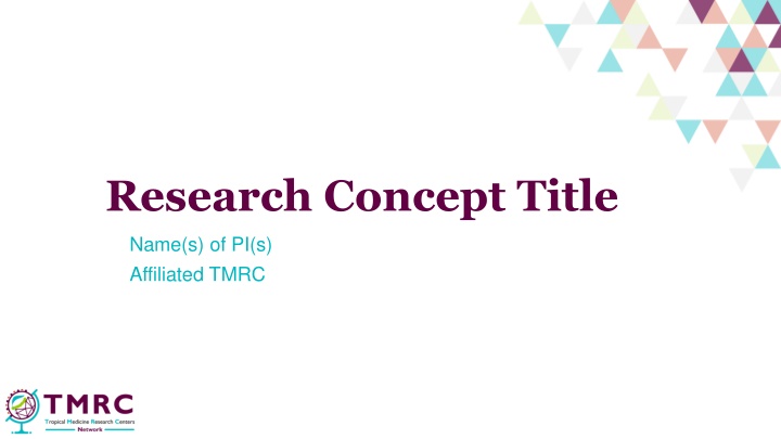 research concept title