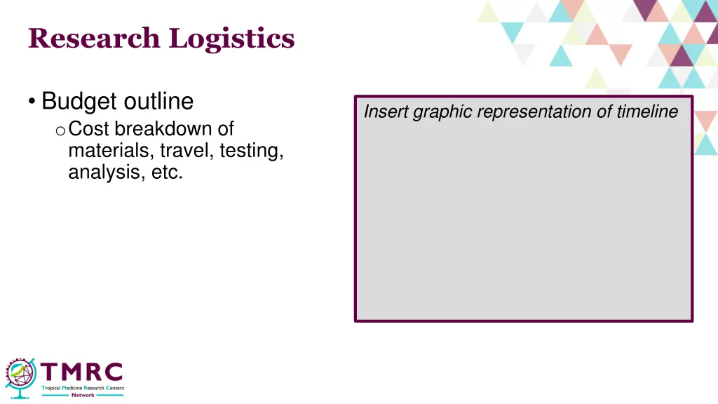 research logistics