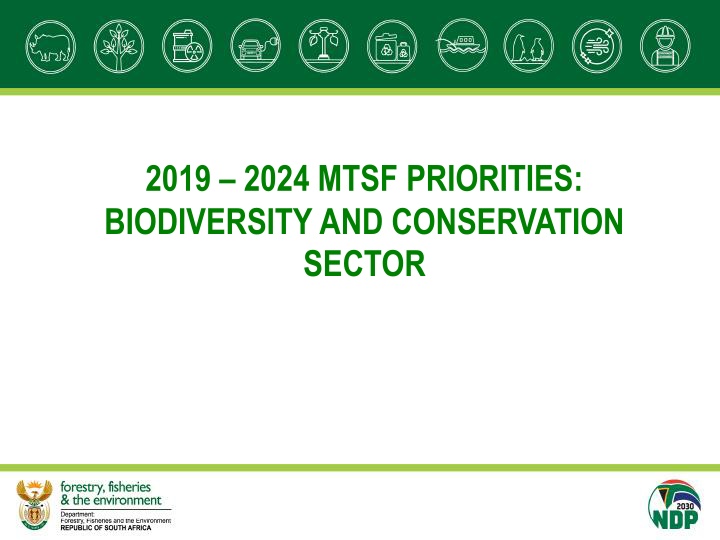 2019 2024 mtsf priorities biodiversity