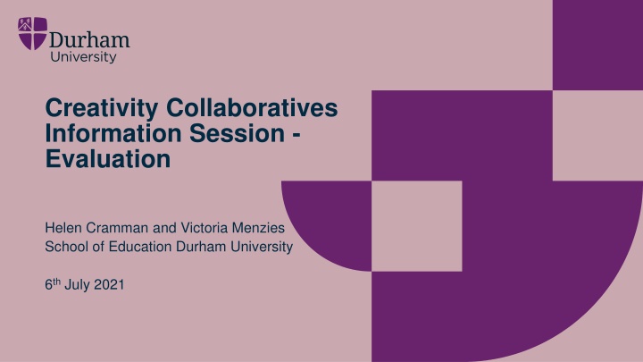 creativity collaboratives information session