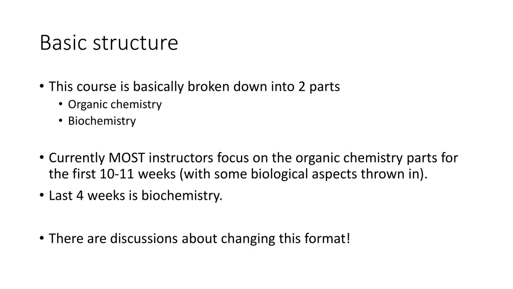 basic structure