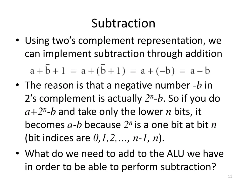 subtraction 1