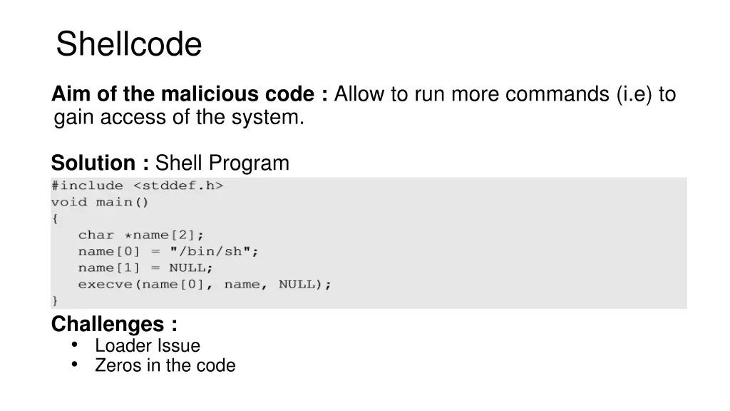 shellcode