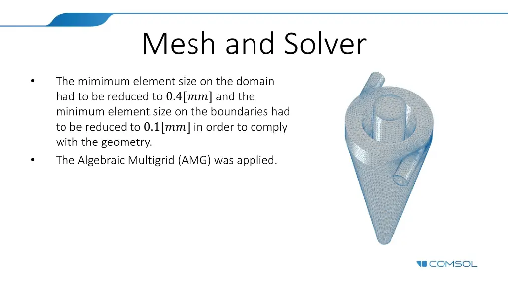 mesh and solver