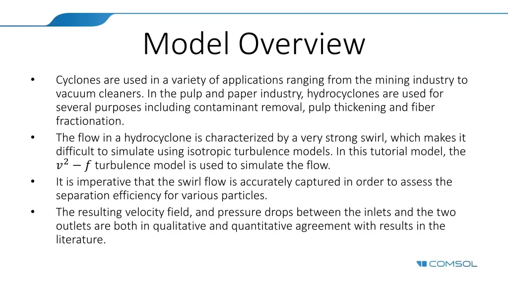 model overview