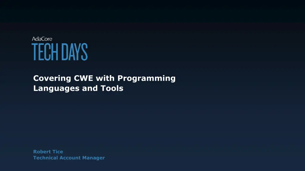 covering cwe with programming languages and tools