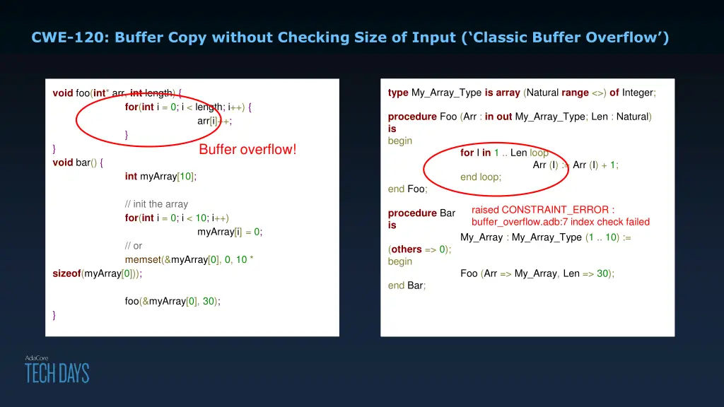 cwe 120 buffer copy without checking size