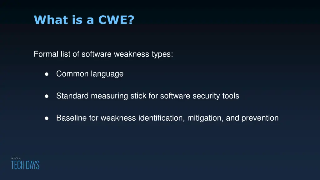 what is a cwe