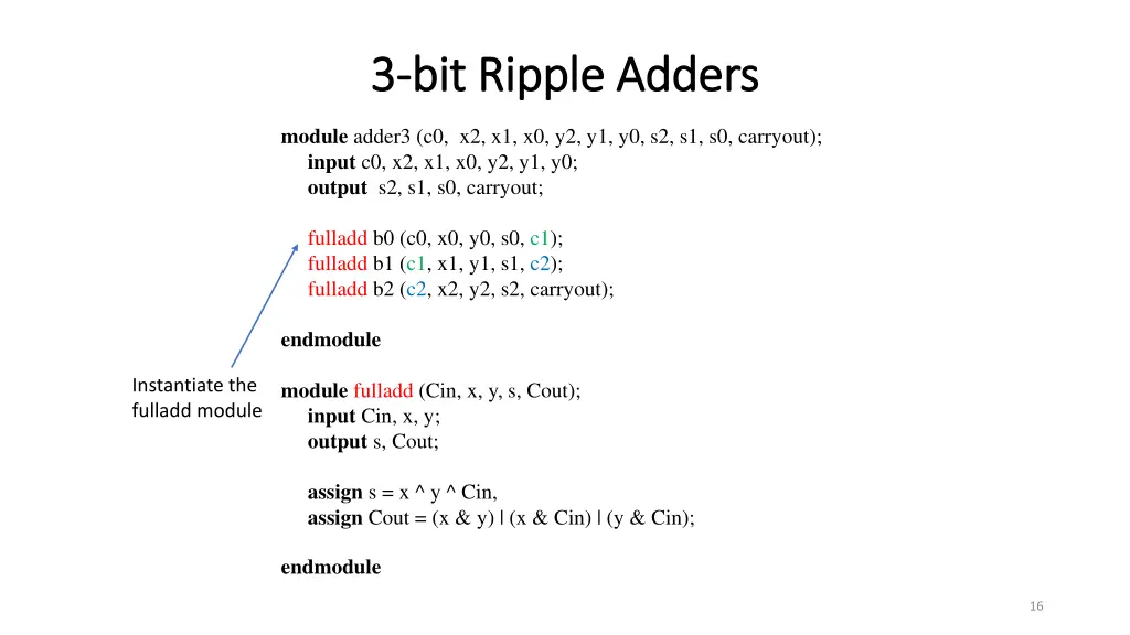 3 3 bit ripple adders bit ripple adders