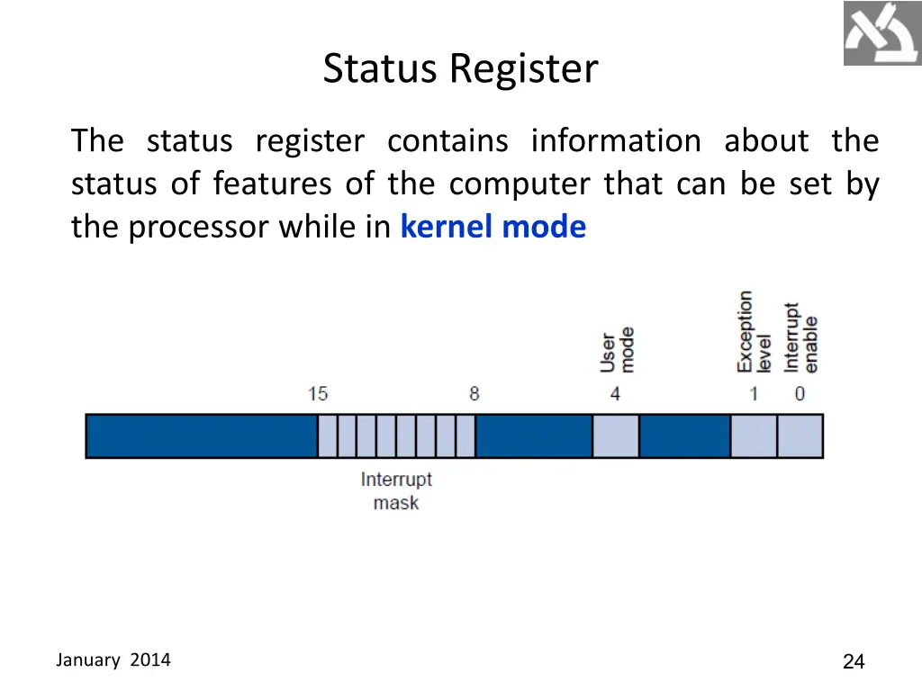 status register