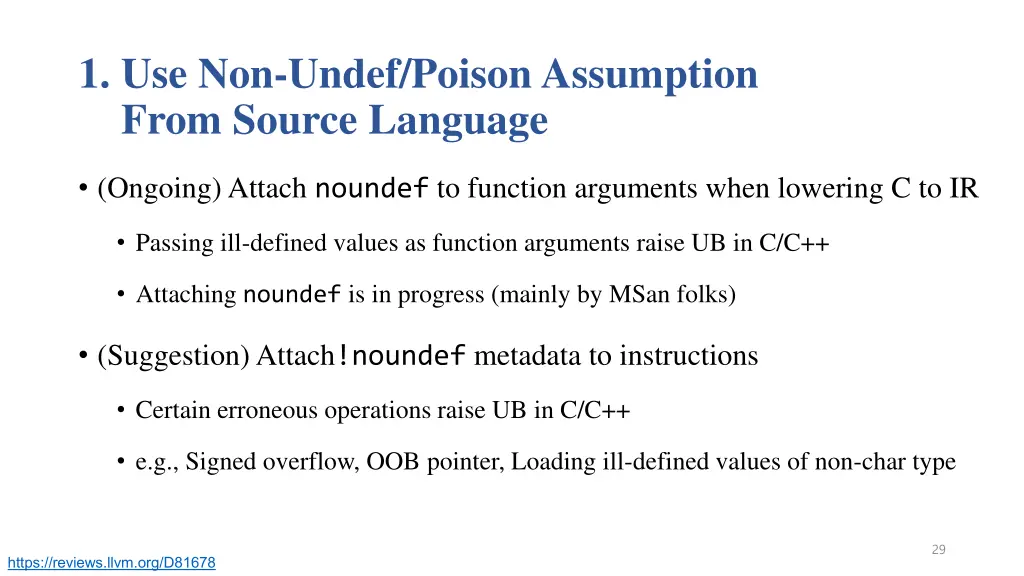 1 use non undef poison assumption from source