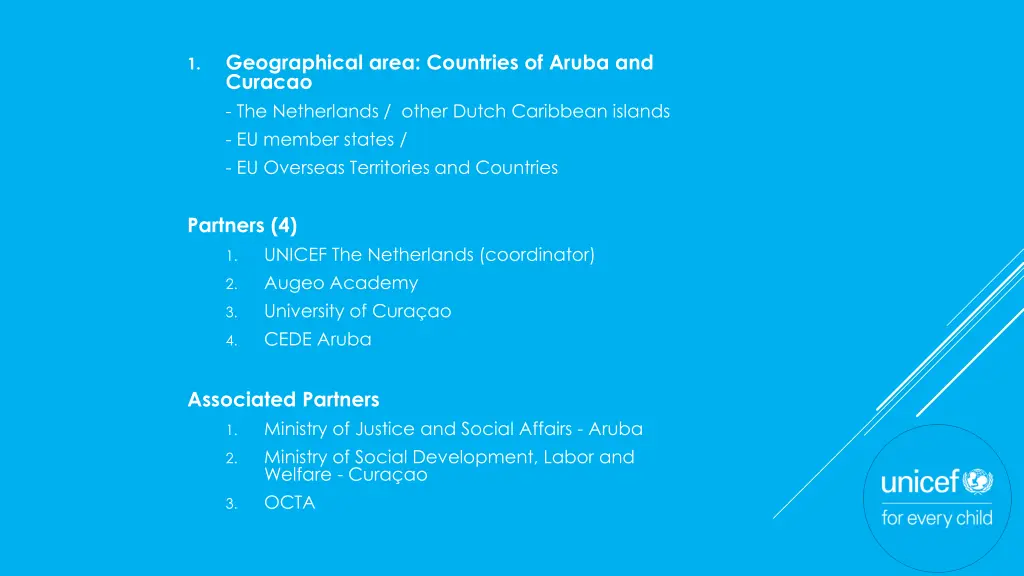 geographical area countries of aruba and curacao