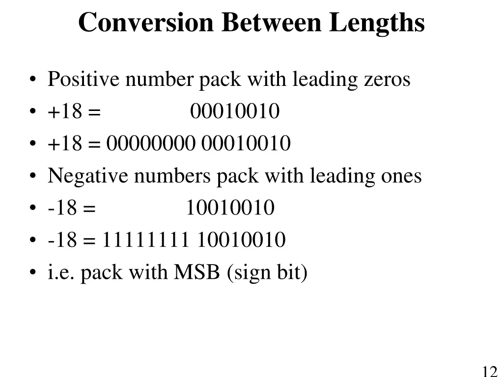 conversion between lengths