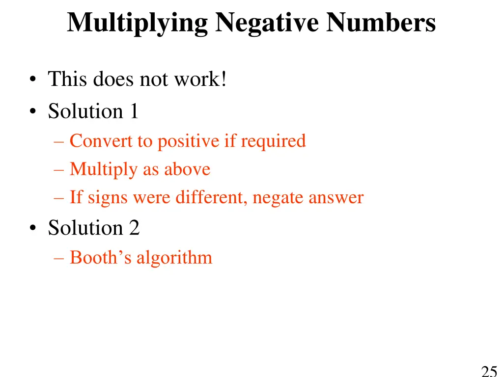 multiplying negative numbers