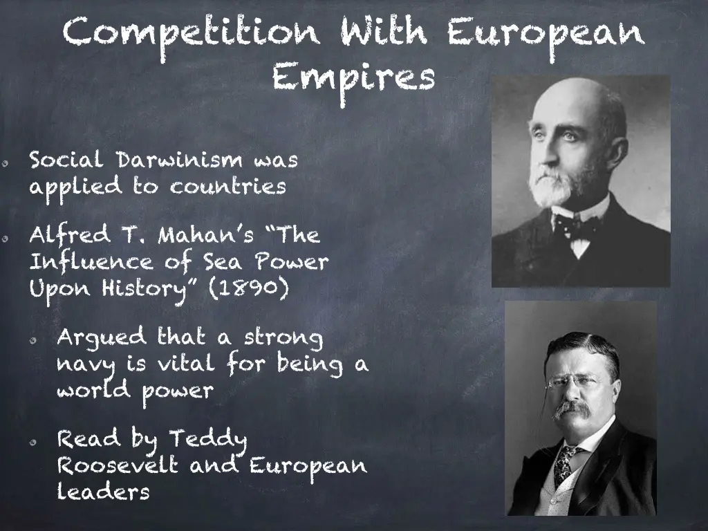 competition with european empires