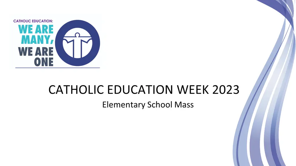 catholic education week 2023 elementary school