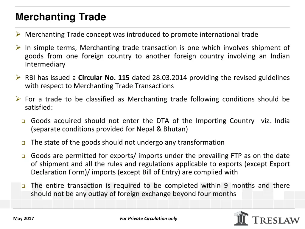 merchanting trade 1