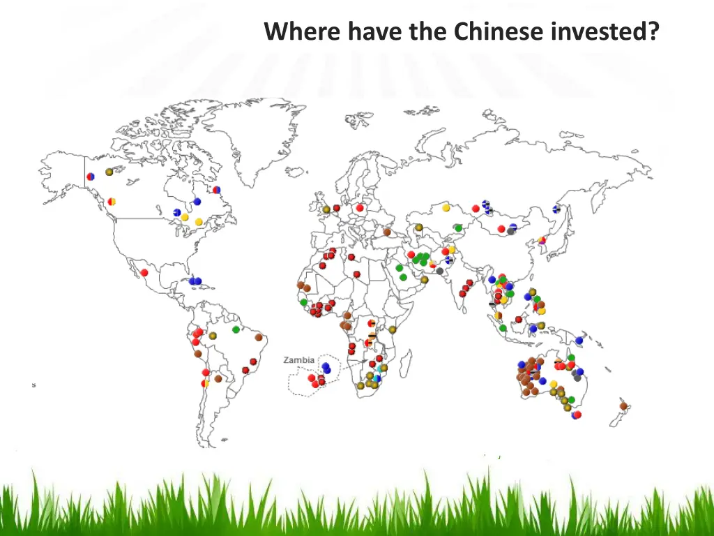 where have the chinese invested