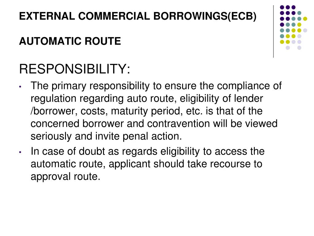 external commercial borrowings ecb 16