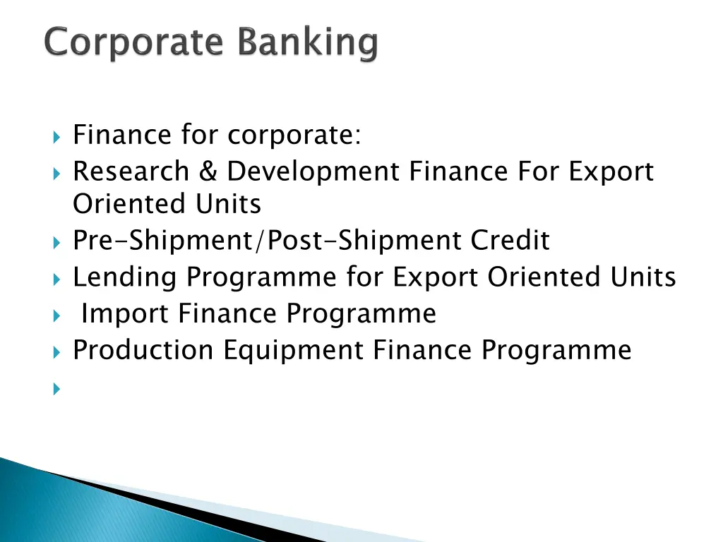 finance for corporate research development