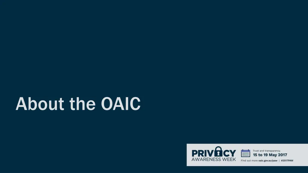 about the oaic