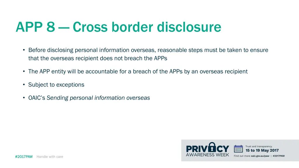 app 8 cross border disclosure