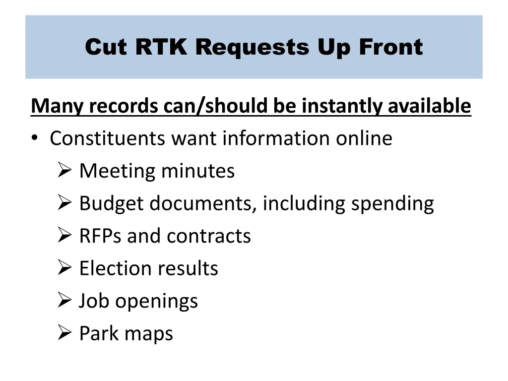 cut rtk requests up front