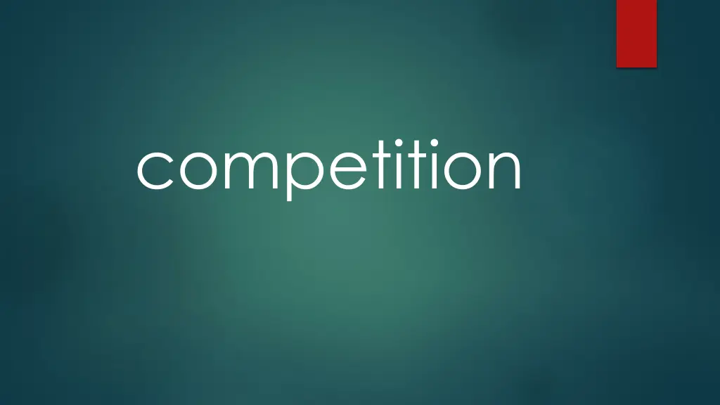 competition