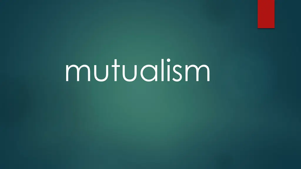 mutualism 1