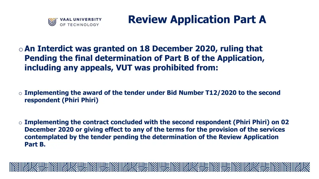 review application part a