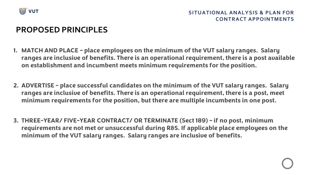 situational analysis plan for contract 9