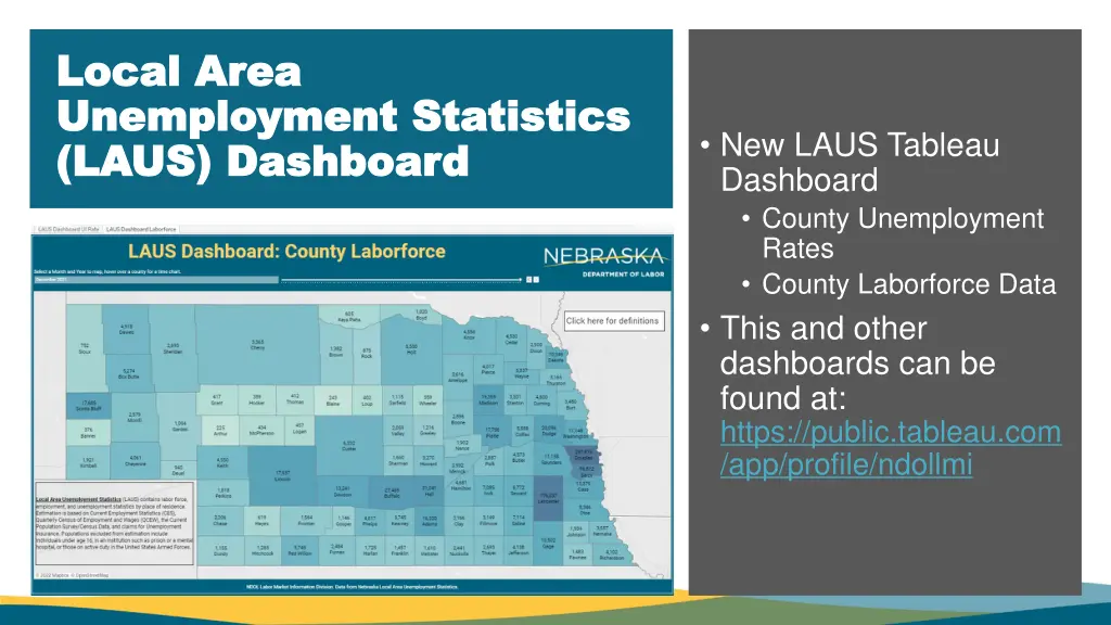 local area local area unemployment statistics