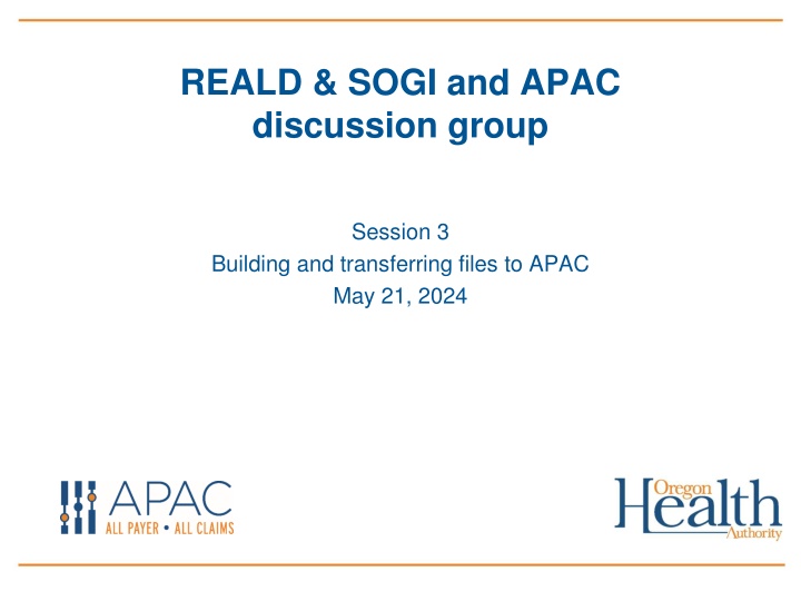 reald sogi and apac discussion group