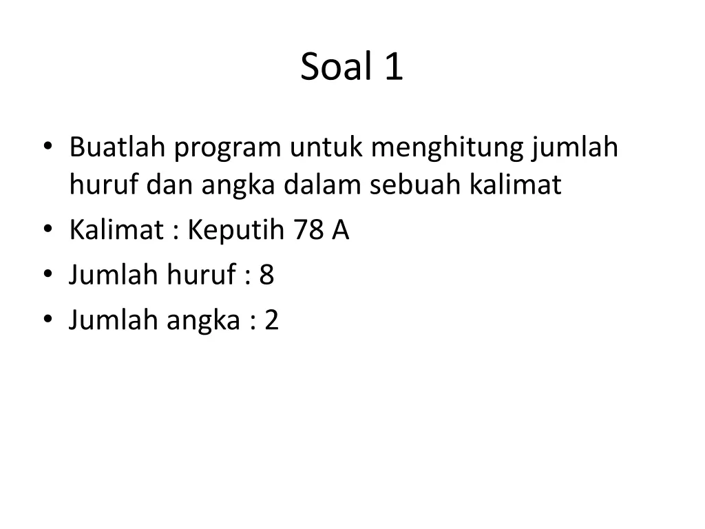 soal 1