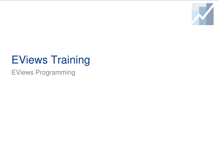 eviews training eviews programming