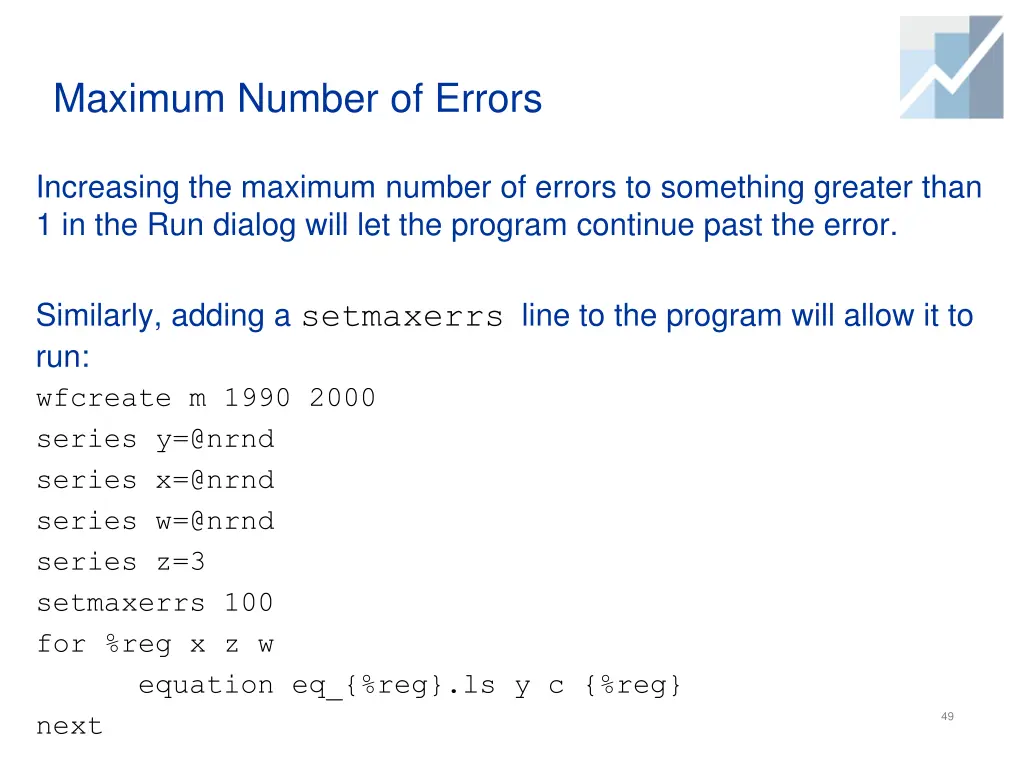 maximum number of errors 2