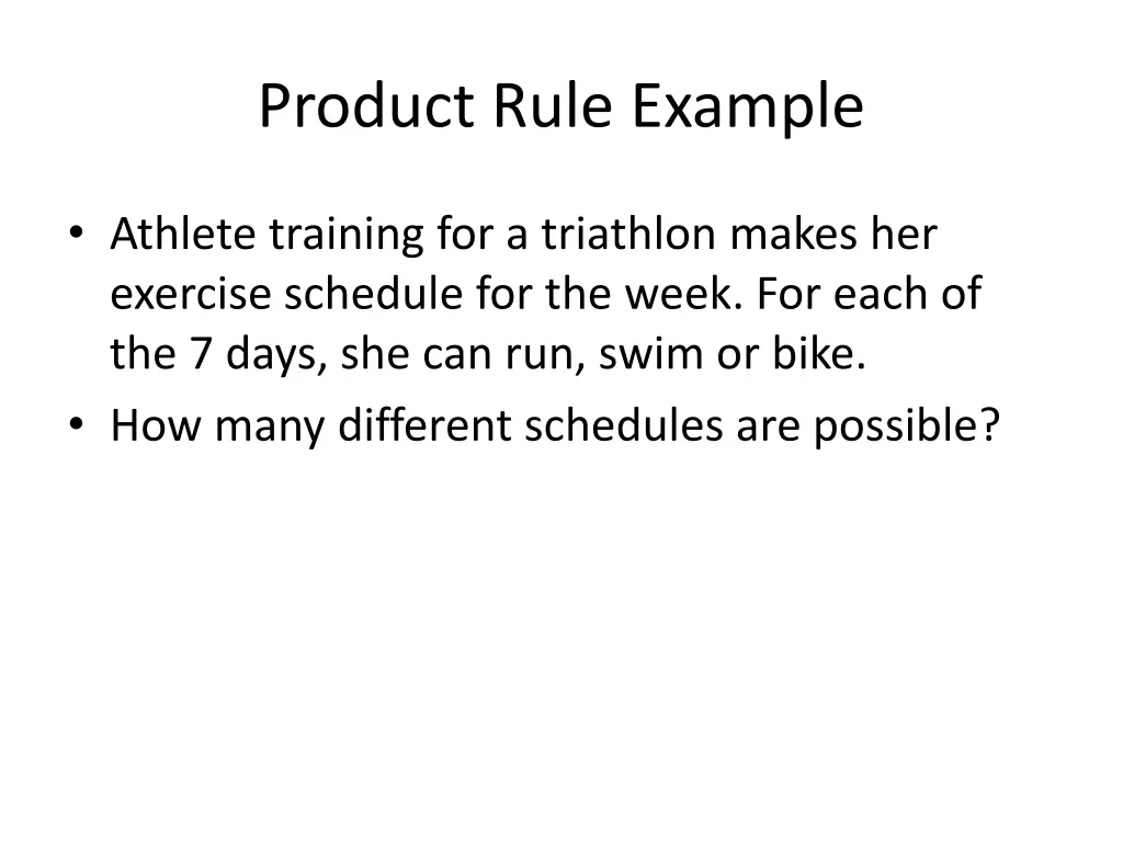 product rule example 1