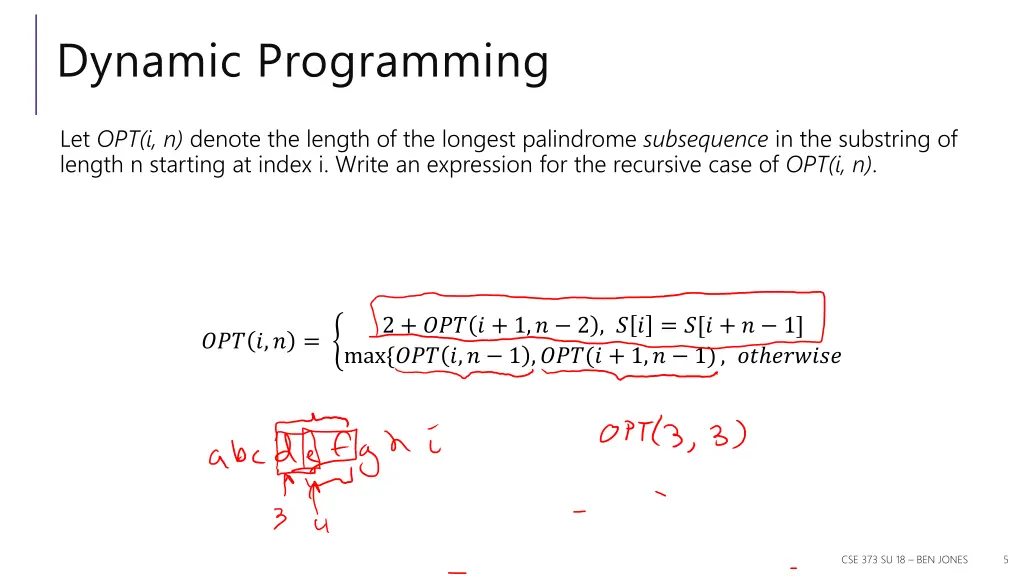 dynamic programming 2