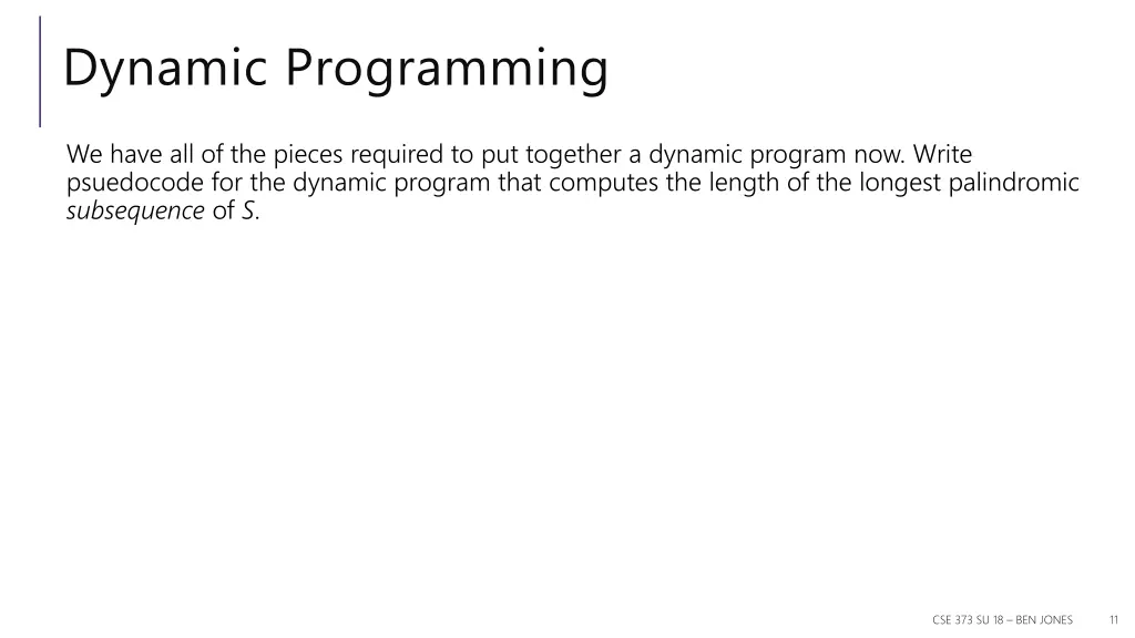 dynamic programming 8