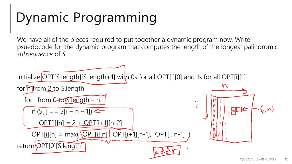 dynamic programming 9