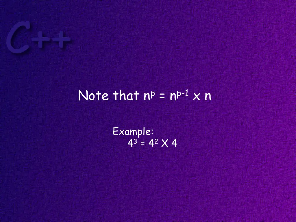 note that n p n p 1 x n