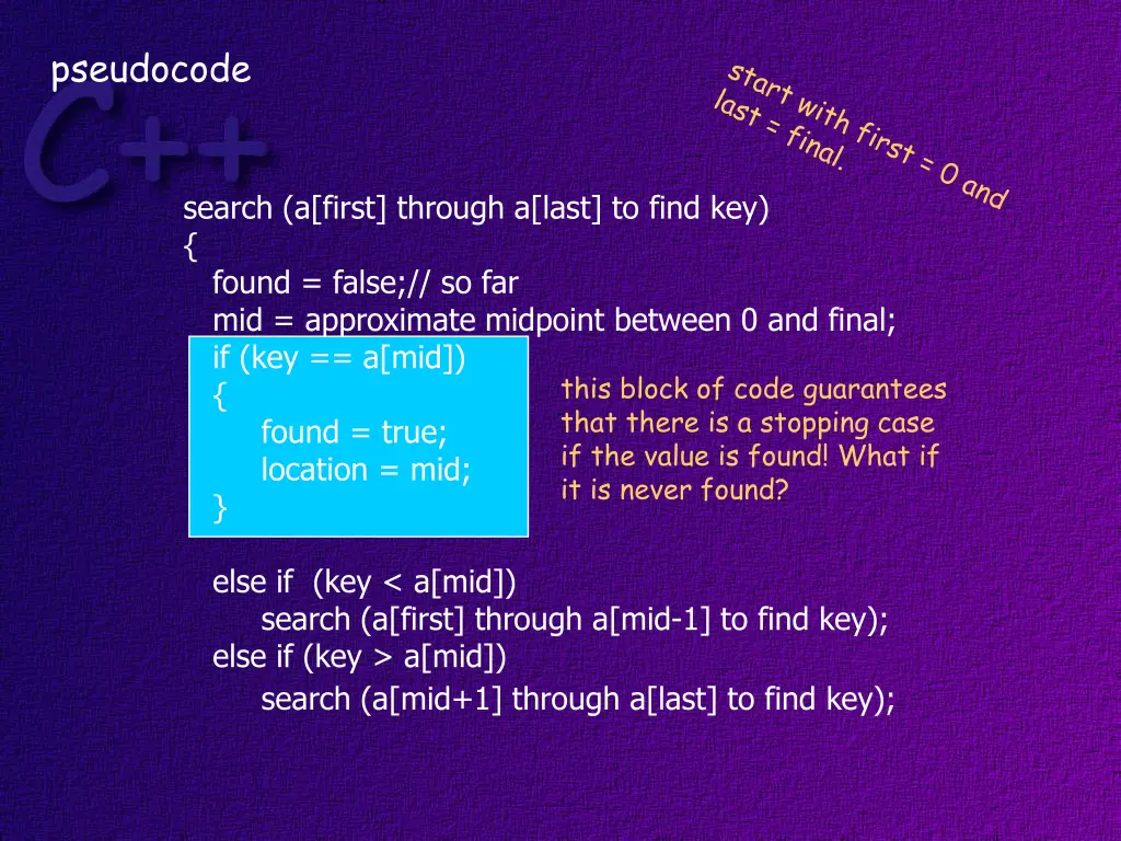 pseudocode 1