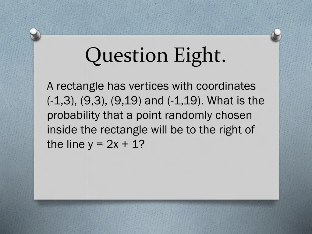 question eight 1