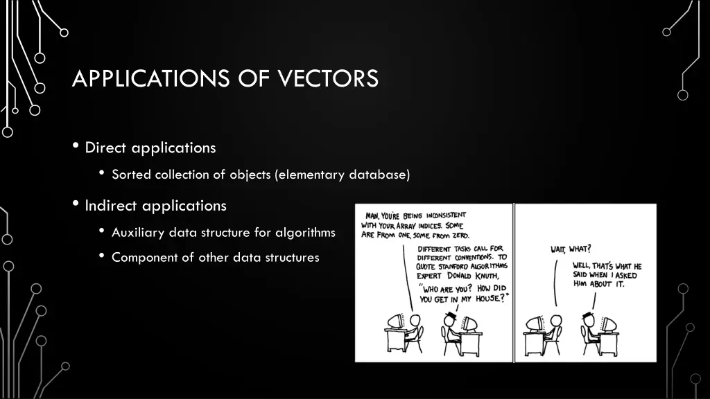 applications of vectors