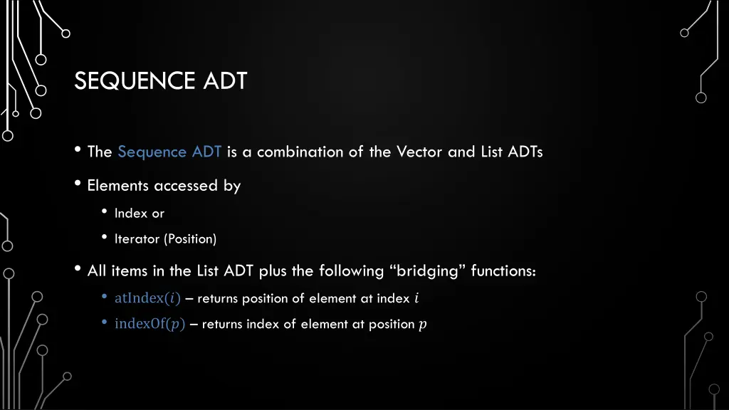 sequence adt