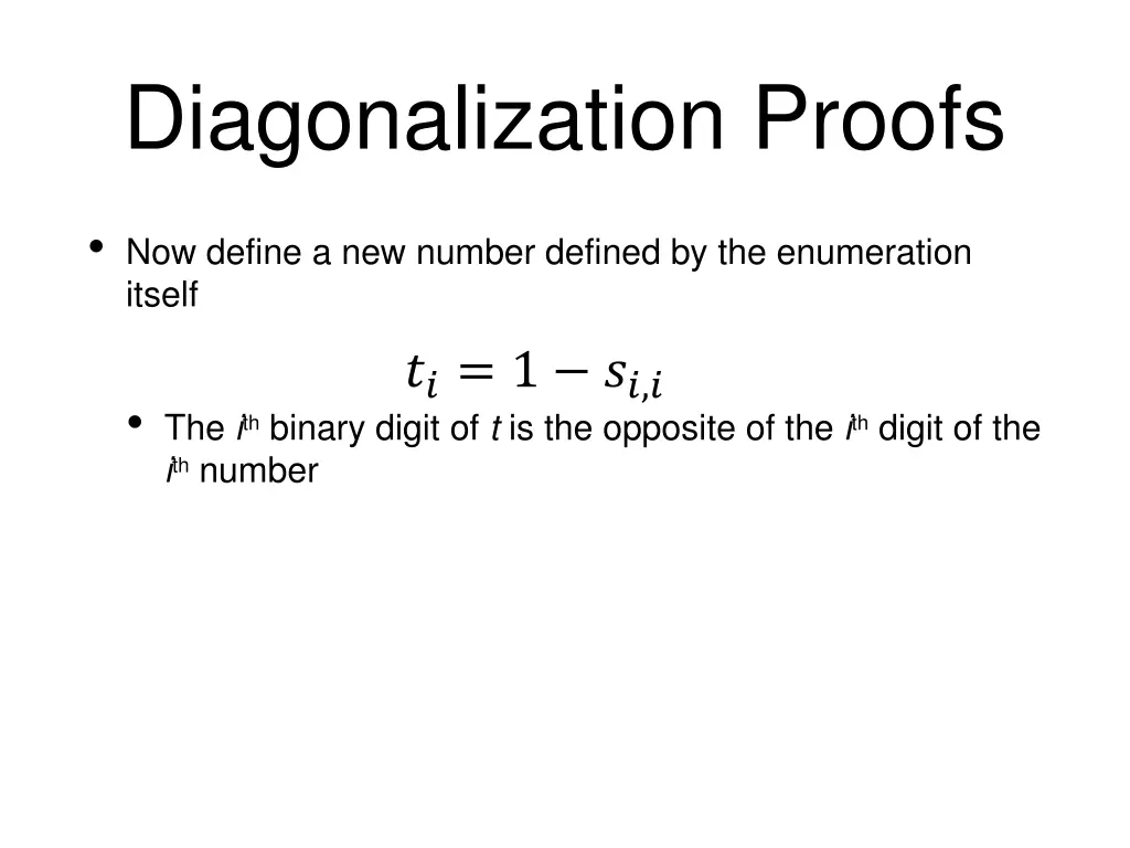 diagonalization proofs 4