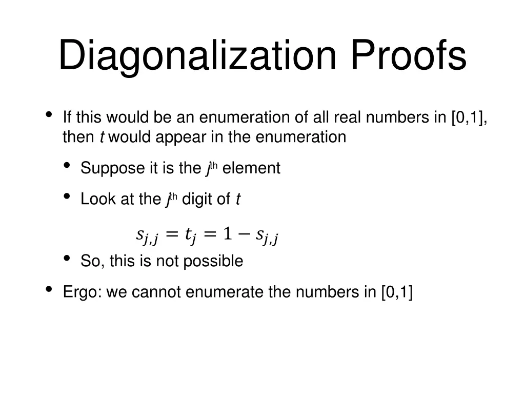 diagonalization proofs 5