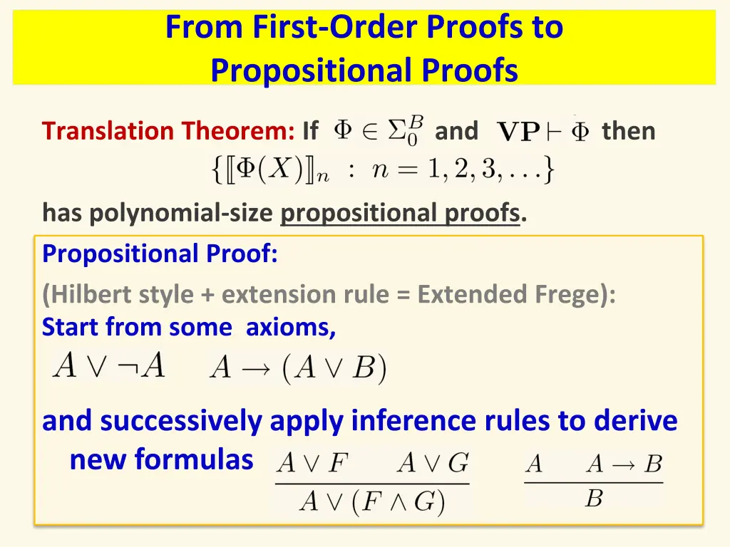 from first order proofs to propositional proofs