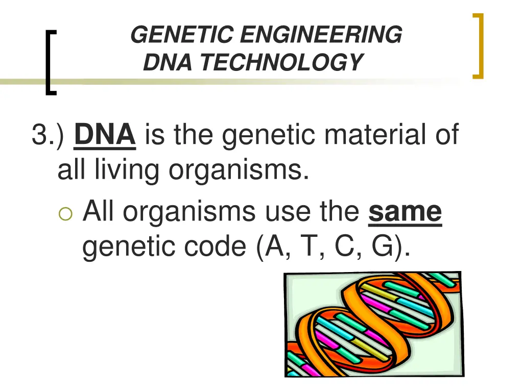 genetic engineering dna technology 1