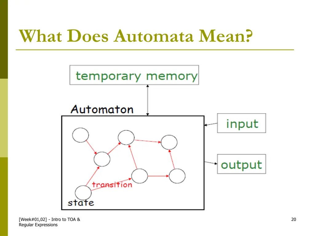 what does automata mean 5